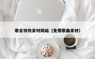 武安歌名特效素材网站（免费歌曲素材）